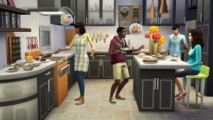 Download stuff pack The Sims 4 Cool Kitchen Stuff