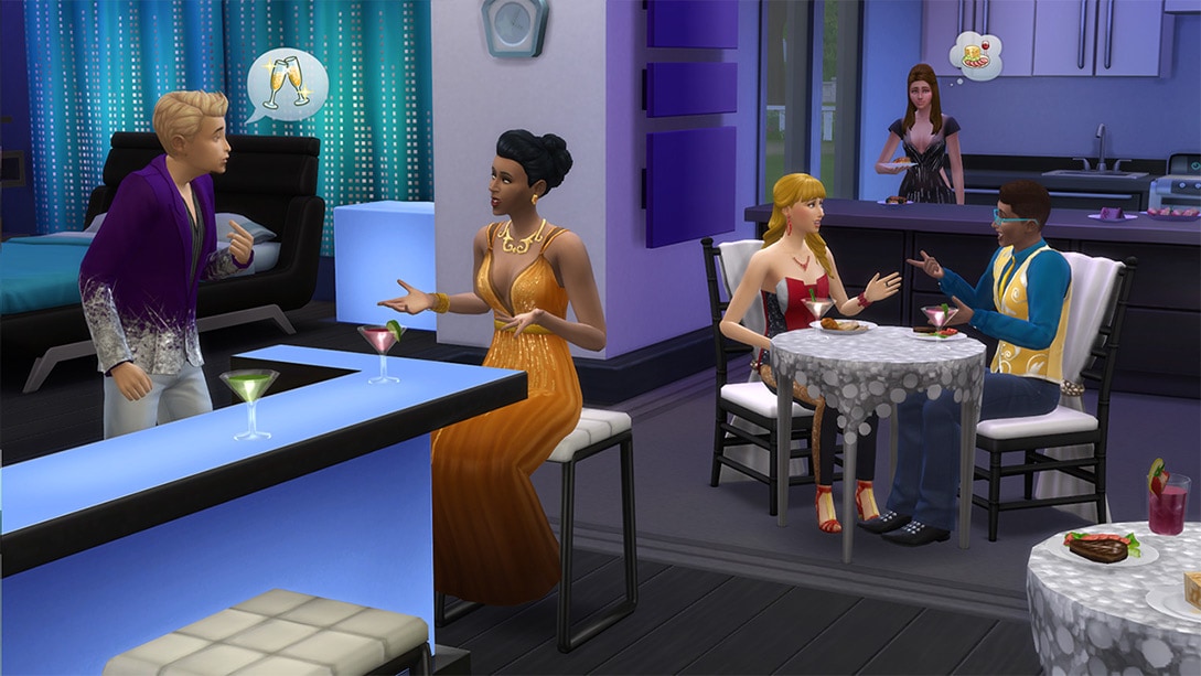 Download stuff pack The Sims 4 Luxury Party Stuff