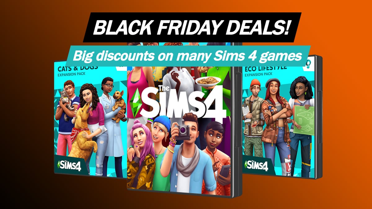 Sims 4 Black Friday Deals – Big Discounts (2020) | Download Sims 4 - Will Sims 4 Have Black Friday Deals